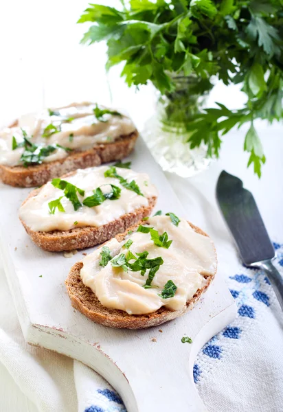 Rye bread slices — Stock Photo, Image