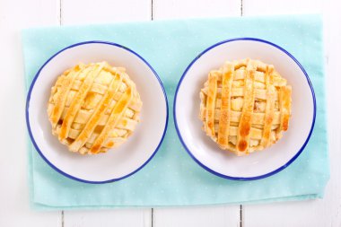 İki ricotta mini kafes tart 