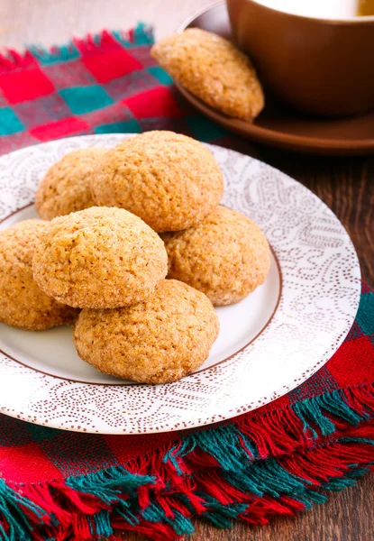 Soft spicy brown sugar cookies — Stock Photo, Image