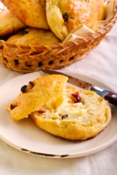 Soltorkade tomater kryddade bullar — Stockfoto