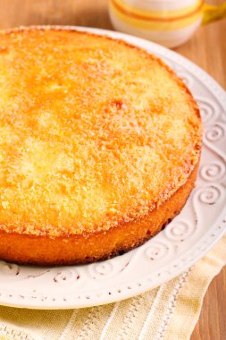 Hindistan cevizi narenciye şurubu pasta 