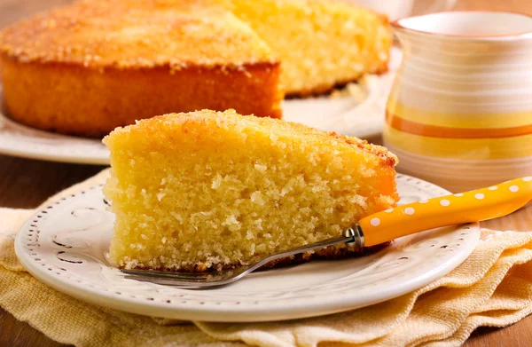 Pastel de jarabe de coco cítrico —  Fotos de Stock