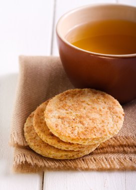 Hindistan cevizi bisküvi, servis