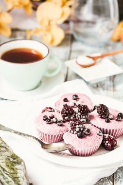 alakart cevizli çiğ vegan berry cheesecake