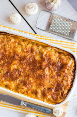 et lazanya mantar, İtalyan mutfağı 