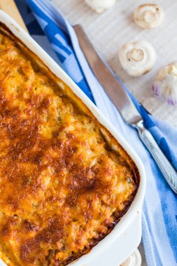 pişirme, İtalya gıda şeklinde et lazanya 