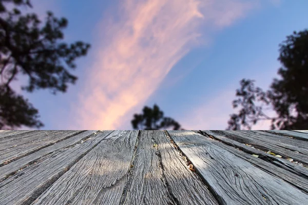 El fondo Landscap retoque estilo vintage en la naturaleza — Foto de Stock