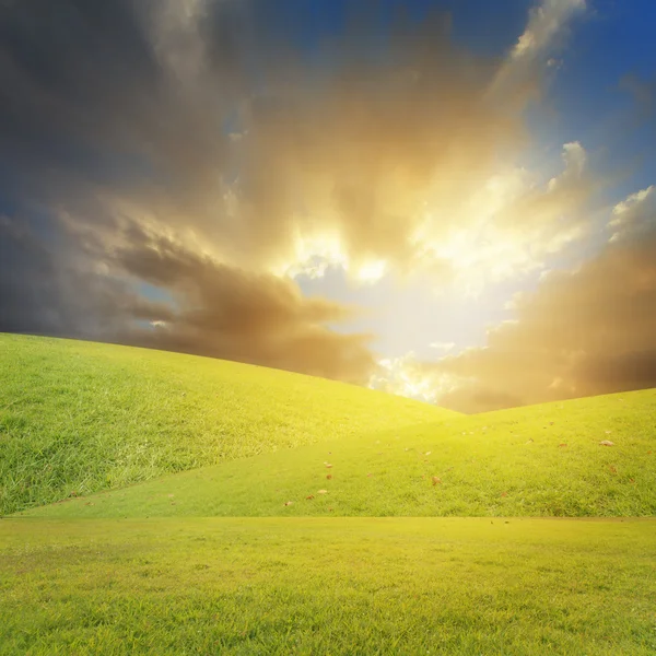 The landscapes background blue sky with clouds retouch Royalty Free Stock Images