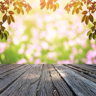 Bokeh ve çim arka plan üzerinde rötuş