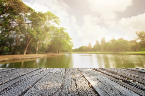 Krásná landscap park ve městě — Stock fotografie