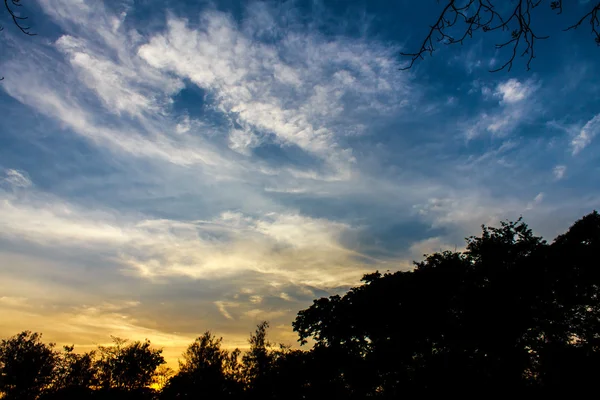 Cielo dopo il tramonto — Foto Stock