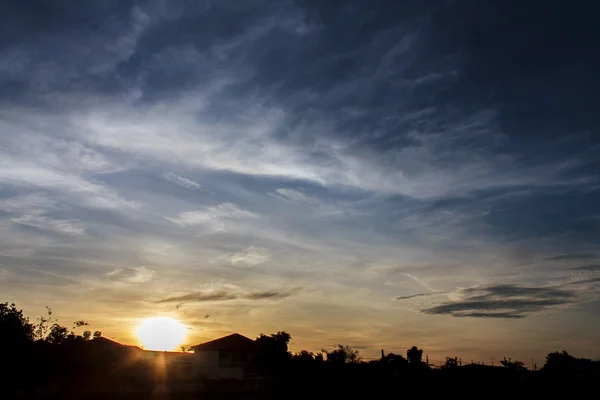 Cielo e nuvole — Foto Stock