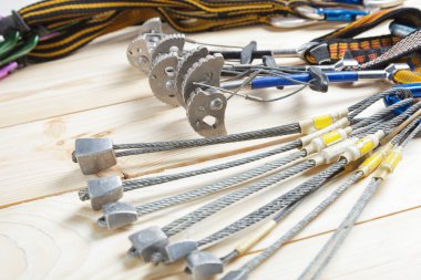 Dağcılık ve kaya tırmanışı için donatım