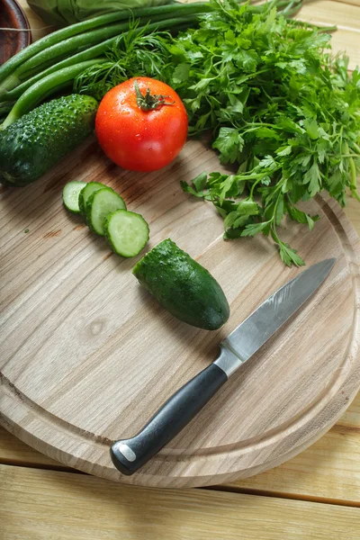 Vejetaryen yiyecekler. Taze yeşil sebze