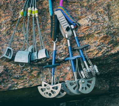 Granit taş dağcılık için donatım