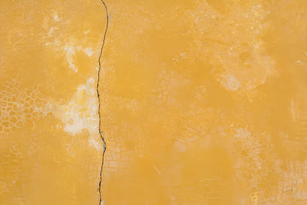 Antiguo muro amarillo — Foto de Stock