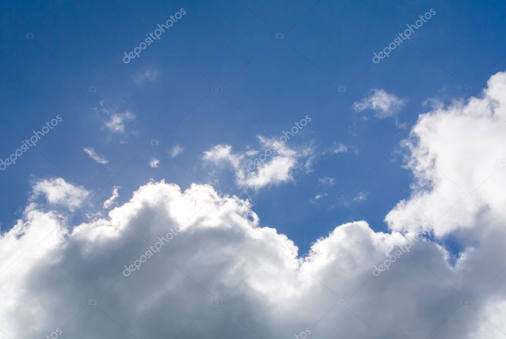 Blue sky cloud