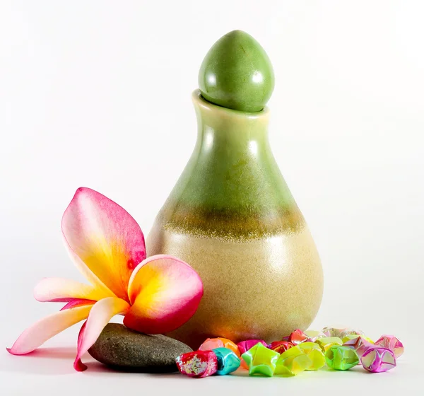 küçük yeşil şişe spa