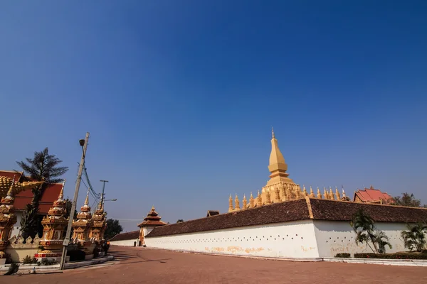 Pha que Luang monumento, Vientiane — Fotografia de Stock