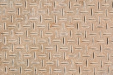 drenaj kap üzerinde pas