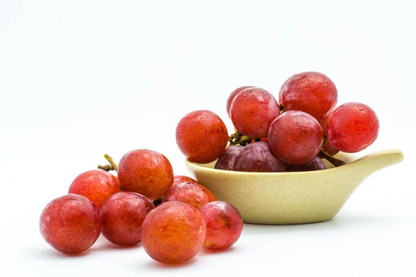 Uvas tintas frescas — Foto de Stock