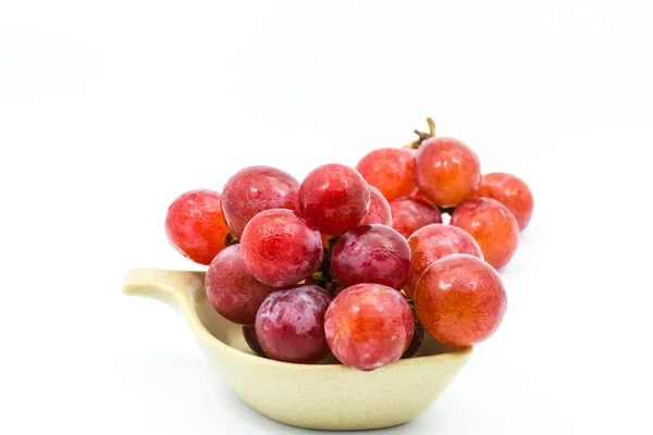 Uvas tintas frescas — Foto de Stock