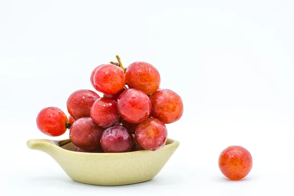 Uvas tintas frescas — Foto de Stock