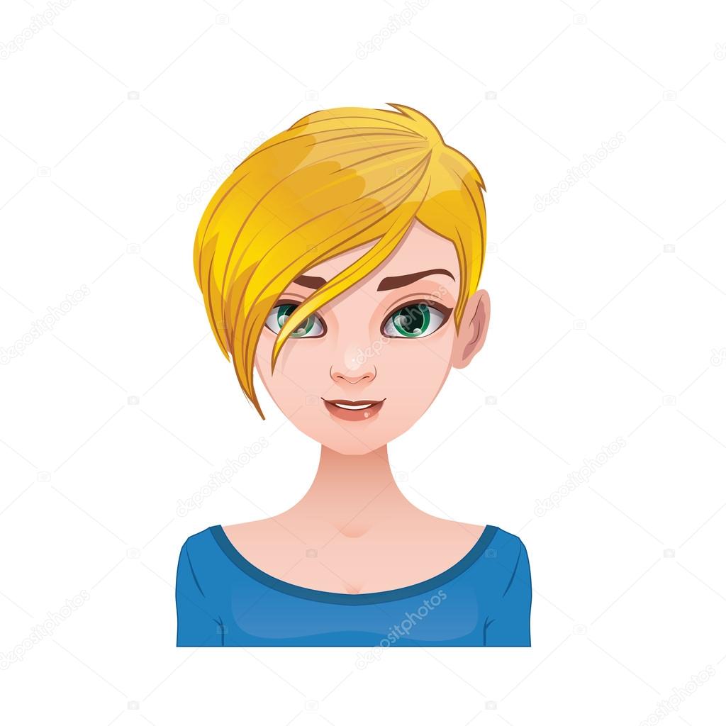 Short Spiky Haircuts 2019 Blonde Woman With Short And Stylish