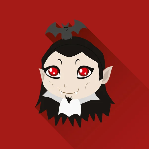 Vampier monster — Stockvector