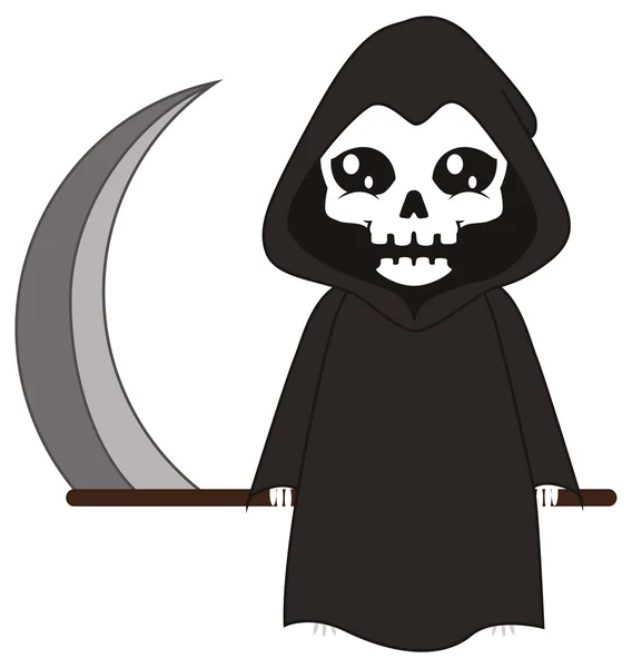 Muerte monstruo de Halloween — Vector de stock