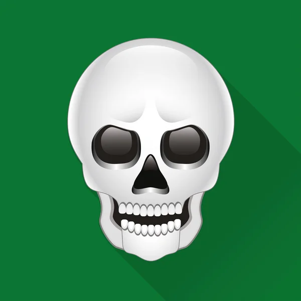 Skull icon — Stock Vector