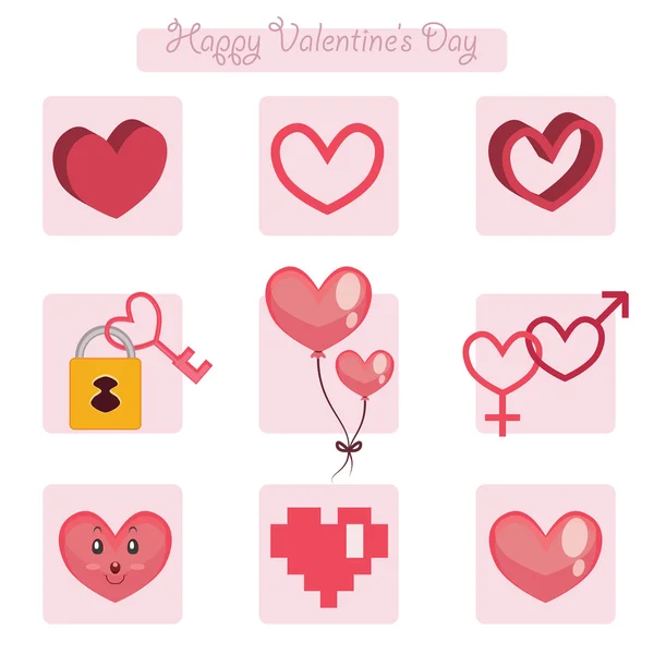 Valentines day banners — Stock Vector