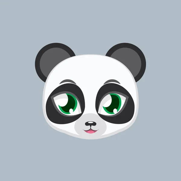 Cute panda avatar — Wektor stockowy