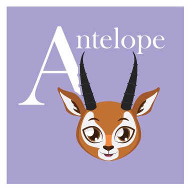 Hayvan Alfabe harf A
