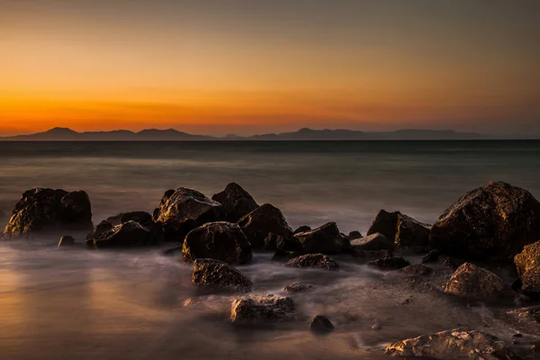 günbatımı Rodos Adası