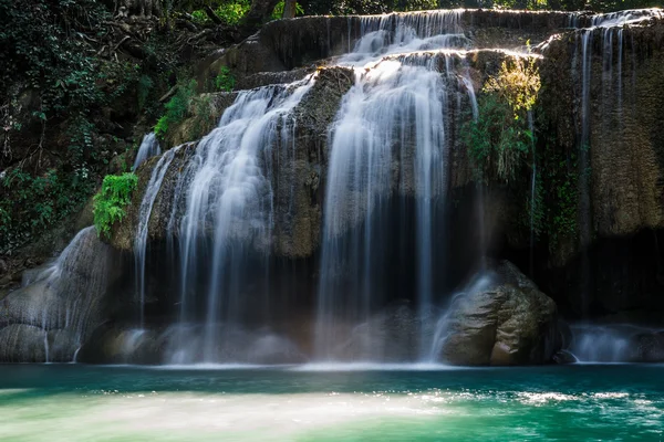 Tayland Erawan waterfall4
