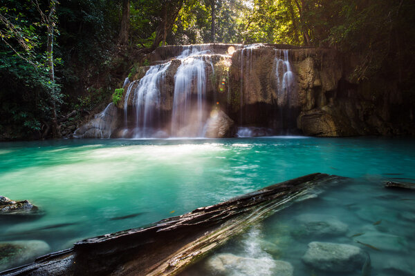 Thailand Erawan waterfall3