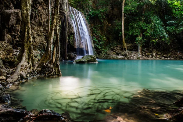 Tayland Erawan waterfall2