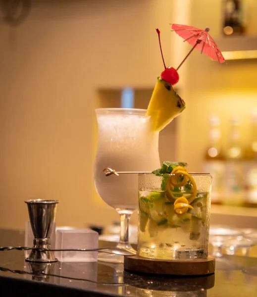 Alkoholischer Cocktail Der Bar — Stockfoto