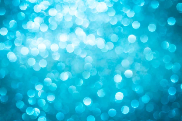 Mavi bokeh arka plan, deniz veya mavi serin renk tonu aydınlatma bulanıklık