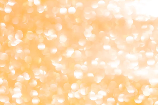 Verschwimmen gelbe Bokeh-Beleuchtung Hintergrund — Stockfoto