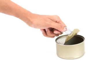 El çekme ve açık teneke altın alüminyum konserve