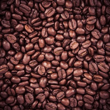 Kavrulmuş kahve çekirdekleri.