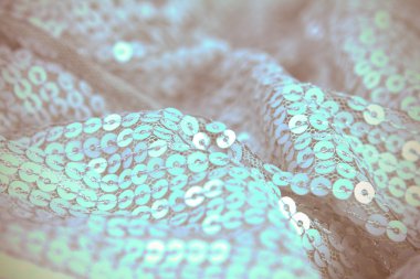 arka plan beyaz parlak payet Tekstil üzerinden