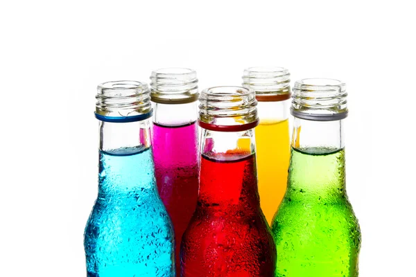 Nära håll cool färgglad drink — Stockfoto