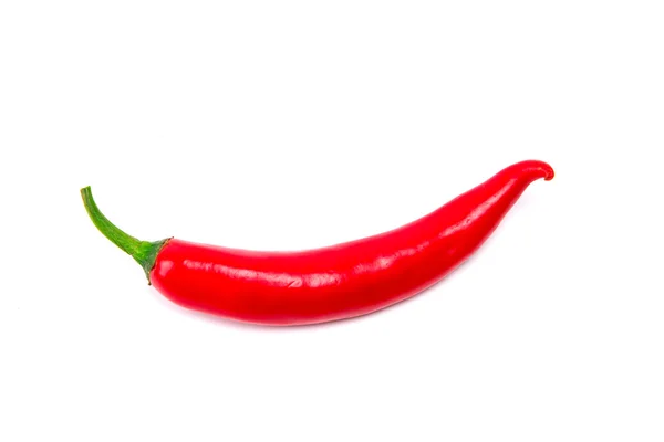 Chili pepper isolated on white background , smiling shape Stock Image