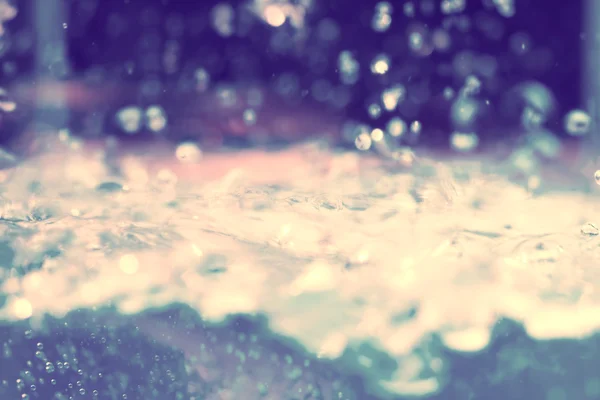 Absztrakt blur egészen közelről a padló alá eső vízcsepp — Stock Fotó