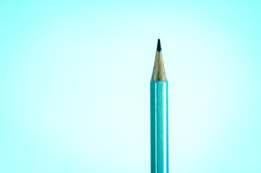 Natürmort aydınlatma ile en iyi gümüş kalem mavi kapat