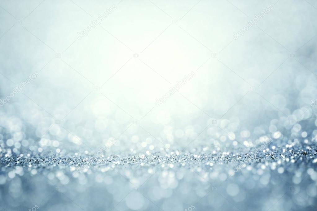 Abstract silver light for holidays background