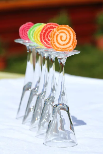 Natürmort: meyve jöle gözlük